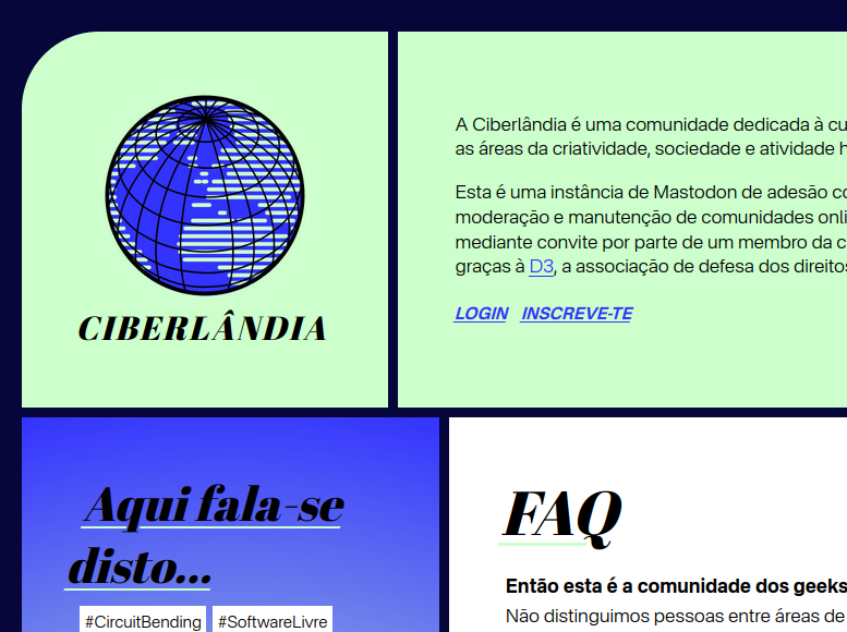 Imagem do site Ciberlandia.pt